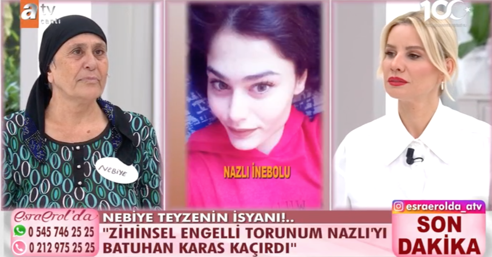 esra erol da nebiye inebolu kimdir nazli inebolu kimdir nazli inebolu olayi nedir